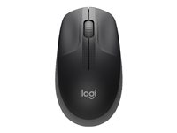 Logitech M190 - Souris - optique - 3 boutons - sans fil - récepteur sans fil USB - Charbon 910-005905