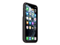 Apple Smart - Boîtier de batterie coque de protection pour téléphone portable - silicone, élastomère - noir - pour iPhone 11 Pro MWVL2ZM/A