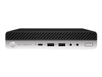 HP EliteDesk 800 G5 - mini bureau - Core i7 8700 3.2 GHz - vPro - 8 Go - SSD 256 Go - Français 8DZ09EA#ABF