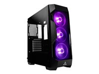 Antec Dark Fleet Series DF-500 RGB - Tour - ATX - pas d'alimentation - noir - USB/Audio 0-761345-80003-7