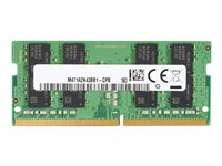 HP - DDR4 - module - 8 Go - SO DIMM 260 broches - 3200 MHz / PC4-25600 - 1.2 V - mémoire sans tampon - non ECC - promo - pour Elite Slice G2 (SODIMM); EliteDesk 705 G5 (SODIMM); EliteOne 800 G5 , 800 G6, 800 G8; ProDesk 600 G5 (SODIMM), 600 G6 (SODIMM); ProOne 400 G6, 440 G6, 600 G6 13L77AT