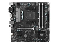 MSI A320M BAZOOKA - Carte-mère - micro ATX - Socket AM4 - AMD A320 - USB 3.1 Gen 1 - Gigabit LAN - carte graphique embarquée (unité centrale requise) - audio HD (8 canaux) A320M BAZOOKA