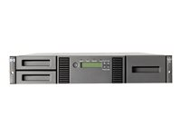 HPE StoreEver MSL2024 Ultrium 15000 - Bibliothèque de bandes - 144 To / 360 To - logements : 24 - LTO Ultrium (6 To / 15 To) - Ultrium 7 - nombre maximum de lecteurs : 2 - 8Gb Fibre Channel - rack-montable - 2U - lecteur de codes barres, chiffrement - Top Value Lite P9G70A