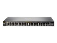 HPE Aruba 2530-48G-PoE+ - Commutateur - Géré - 48 x 10/100/1000 (PoE+) + 4 x Gigabit SFP - de bureau, Montable sur rack, fixation murale - PoE+ J9772A