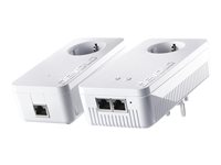 Devolo dLAN 1200+ WiFi ac Starter Kit - Pont - GigE, HomePlug AV (HPAV) - 802.11a/b/g/n/ac - Bi-bande - Branchement mural 9391