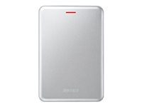 BUFFALO MiniStation SSD-PUSU3 - Disque SSD - 480 Go - externe (portable) - USB 3.1 Gen 2 - argent SSD-PUS480U3S-EU